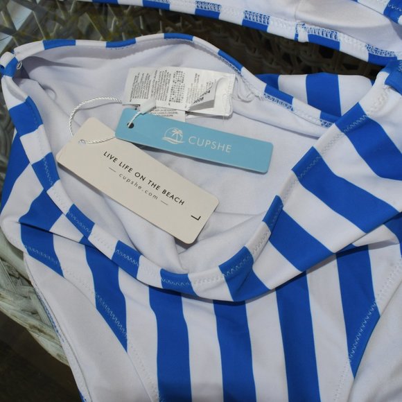 CupShe Multicolored Bikini NWT - Picture 3 of 3